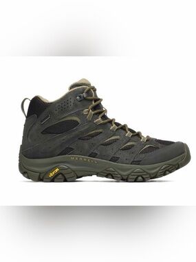 Merrell Men's Black Moab 3 Mid Waterproof